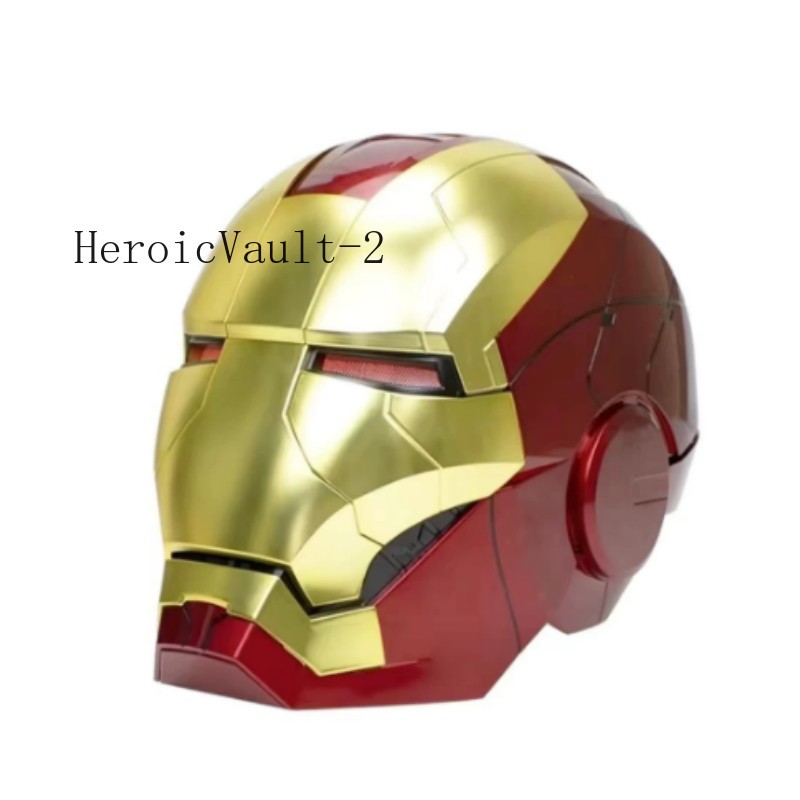 1:1 Iron Man MK5 Jarvis Deformable Voice Control Wearable Helmet Electroplated
