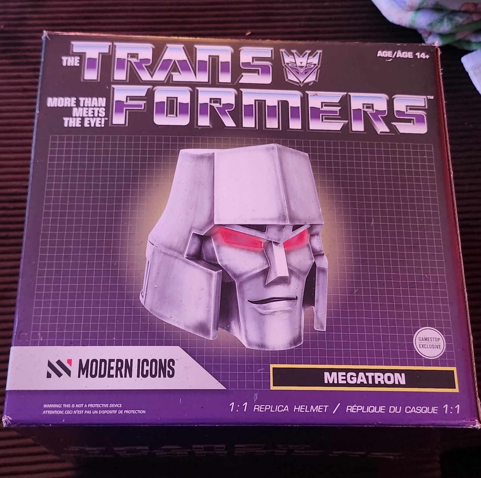 Modern Icons Transformers Megatron 1:1 Replica Helmet Reproduction