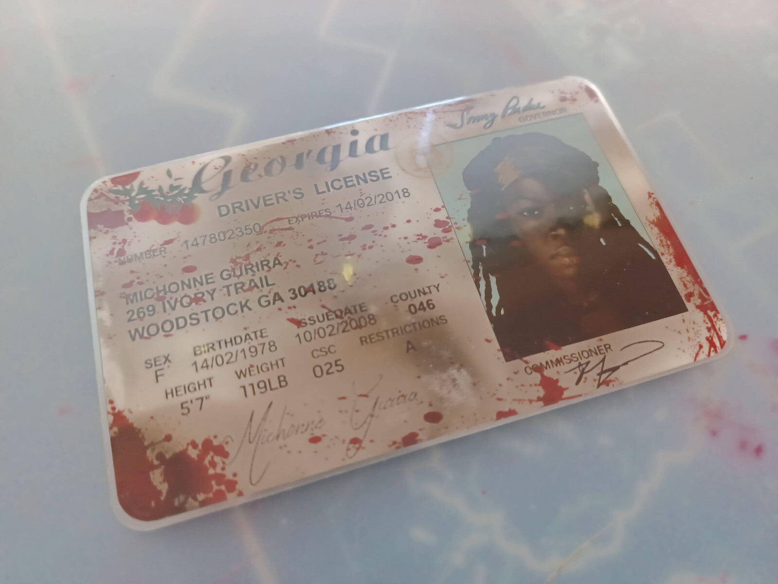 The Walking Dead – Michonne – License – Prop – Cosplay – Novelty –
