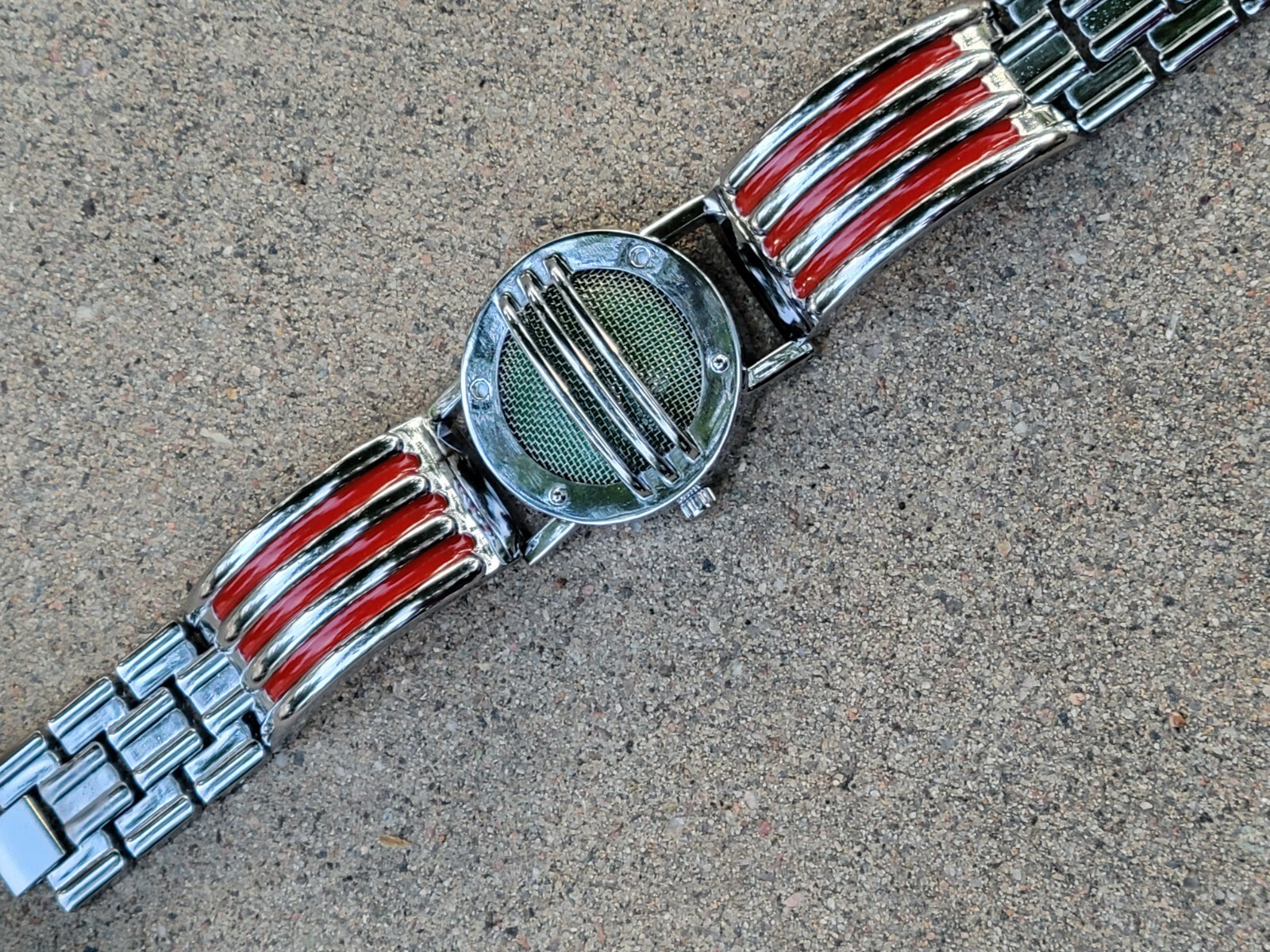 Red Communicator Power Bracelet Prop for Ranger Cosplay