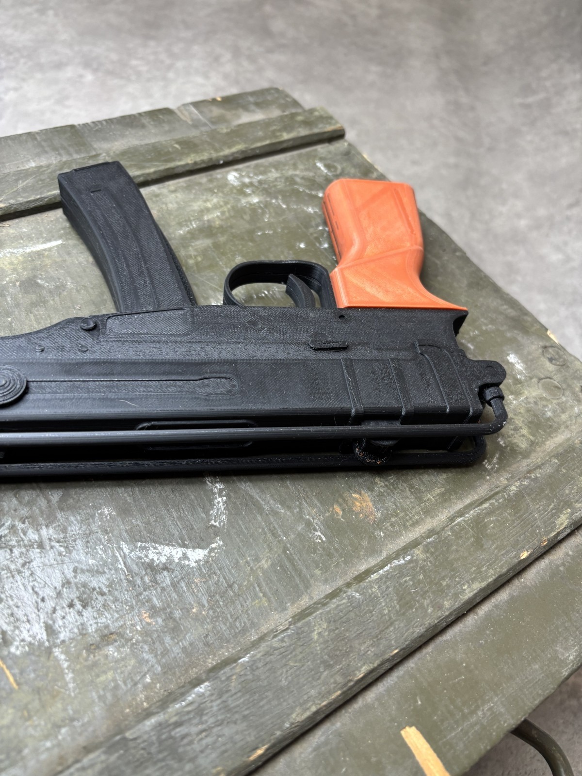 3d printed Škorpion vz. 61 SMG prop Replica Cosplay non-functional 1/1