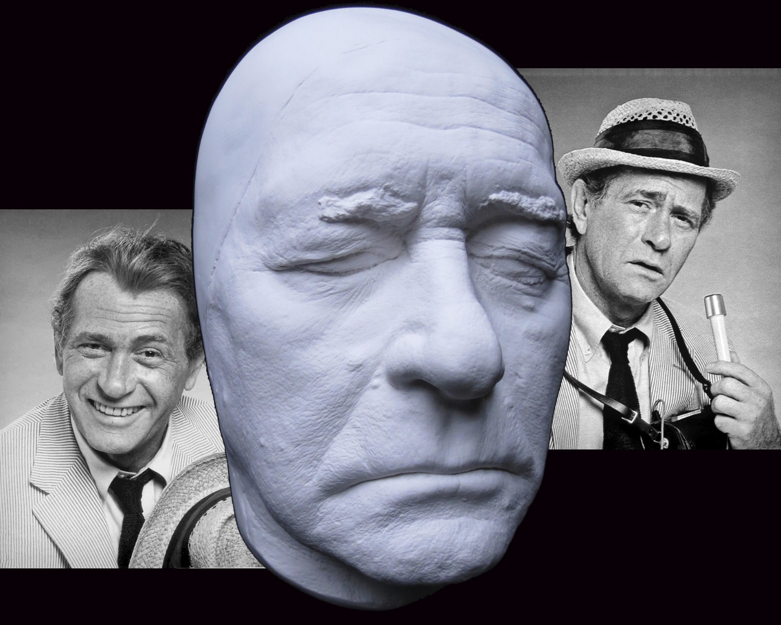 Darren McGavin Christmas Story Leg Lamp Life Mask Bust Kolchak the Night Stalker