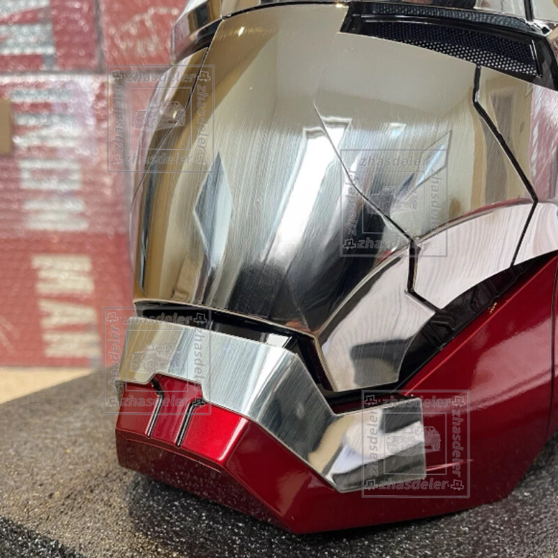 1/1 Iron Man Helmet MK5 Autoking Voice-controlled Mask Transform Cosplay Prop
