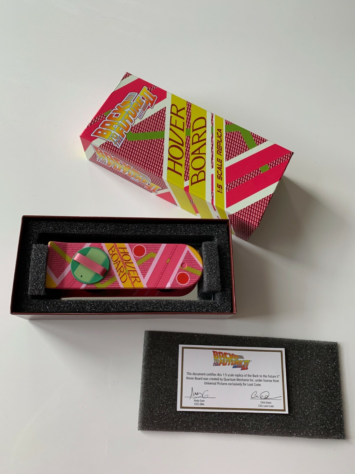NEW Back To The Future Pt. II Hover Board 1:5 Scale Replica Loot Crate Exclusive