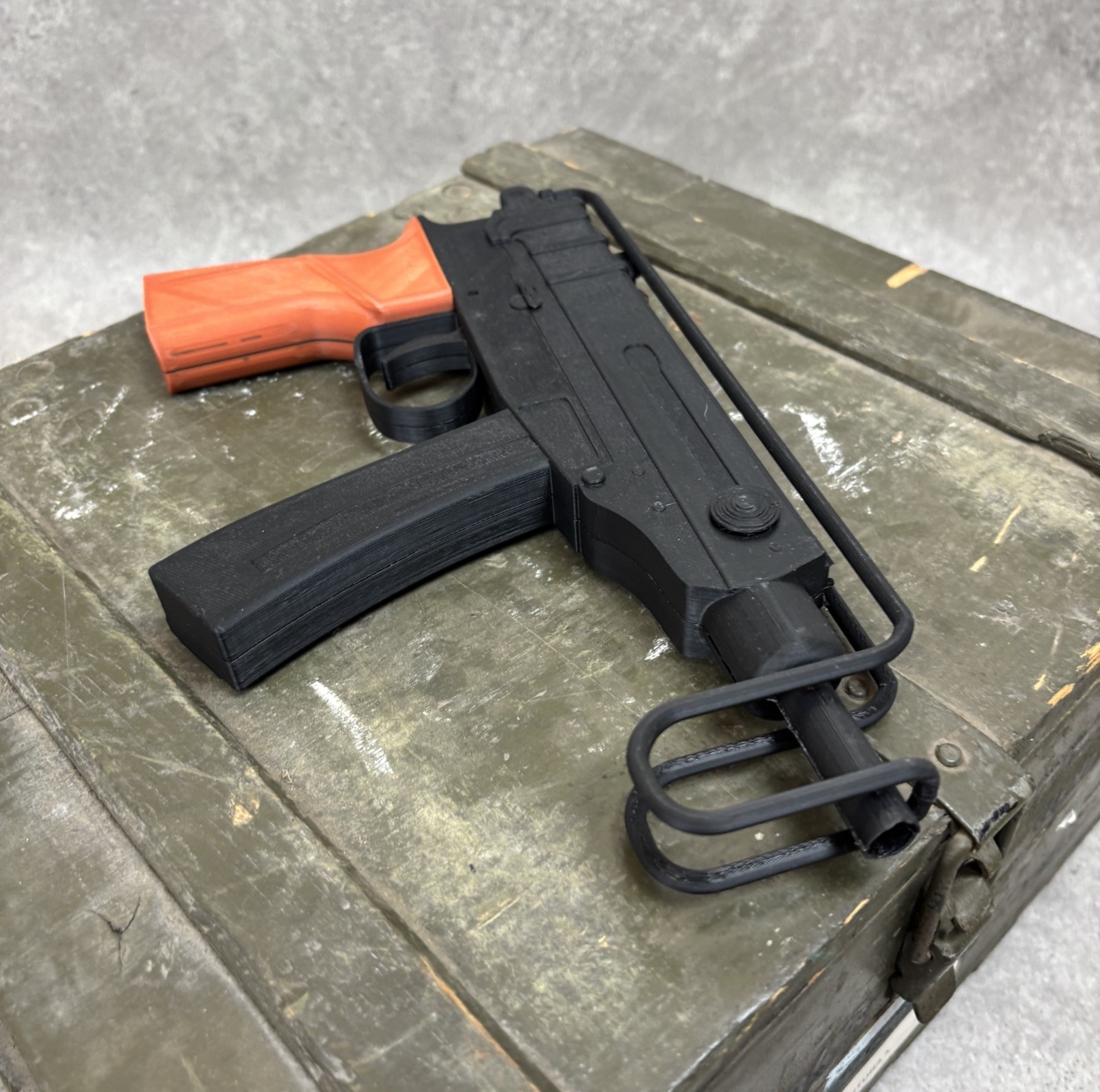 3d printed Škorpion vz. 61 SMG prop Replica Cosplay non-functional 1/1
