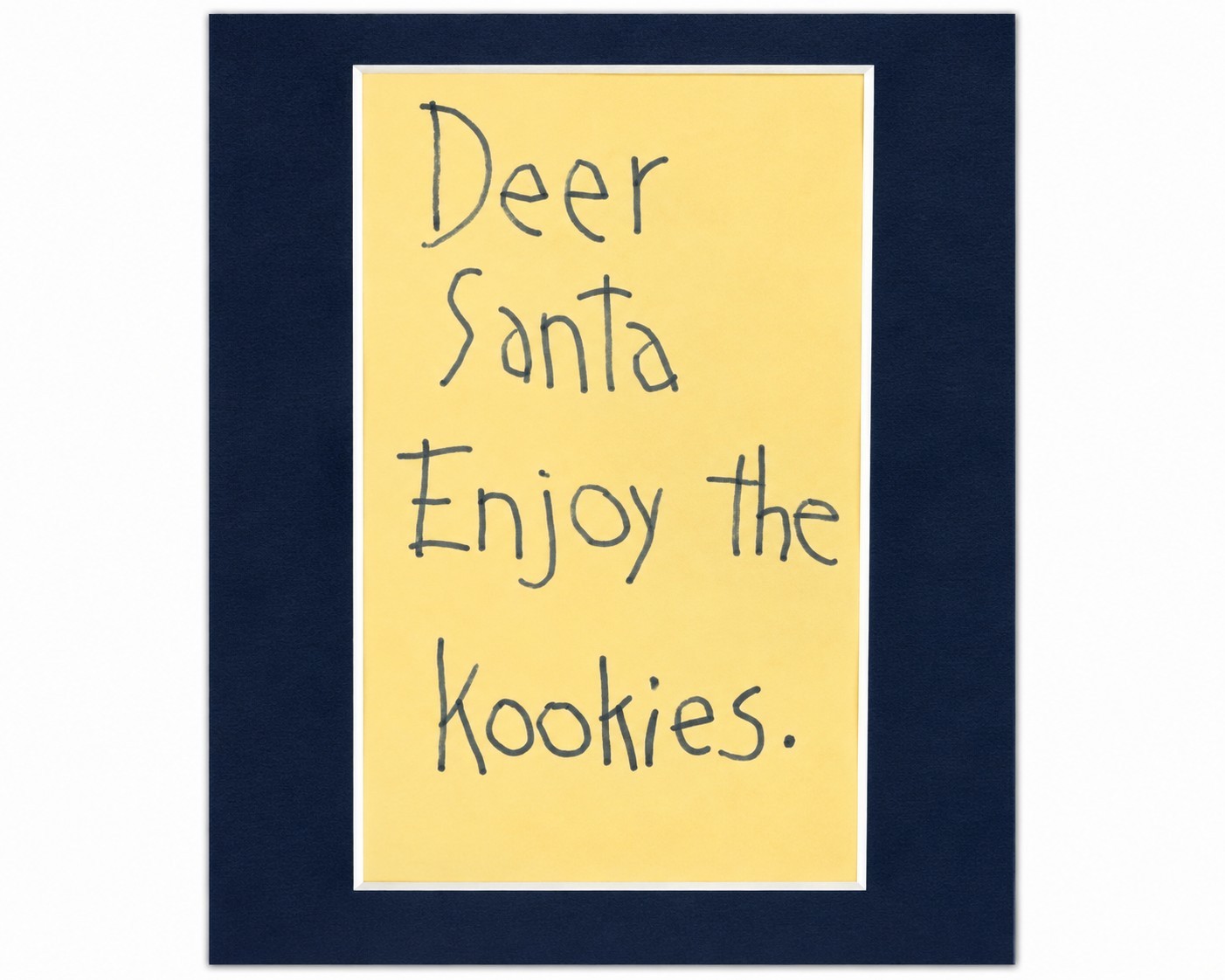 How the Grinch Stole Christmas (2000) Original Movie Prop – Note to Santa